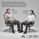 Геймерське крісло AndaSeat X-Air Pro XL із сіткою, 4D-підлокітниками та 3D-підголівником(DL_6ED307E3DB6E) - зображення 7