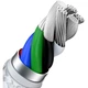 Дата кабель USB-C to Lightning 1.0m Cafule Metal PD 20W white Baseus (CATLJK-A02) - зображення 8