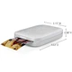 Фотопринтер портативний HP Sprocket White (2"x3",313x400dpi,Zink, 64MB,Bluetooth, колір білий) (HPISPW) - зображення 4