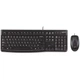 Комплект (клавіатура, миша) Logitech MK120 Black (920-002563) - зображення 1