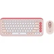 Комплект (клавіатура, миша) бездротовий Logitech Pop Icon Combo Rose (920-013142) - зображення 1