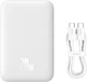 Powerbank Baseus Airpow Magnetic 6000 mAh 20W White (P10022807213-00) - obraz 6