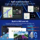 Автомагнитола NHOPEEW Android 10 с поддержкой Carplay, 4 + 64 ГБ памяти, 9-дюймовый сенсорный экран камерой заднего вида - изображение 4
