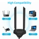 Настольная двухдиапазонная Wi-Fi антенна Eightwood 2.4G/5G/5.8G RP-SMA с магнитным основанием кабелем 2 м для PCI Wi-Fi адаптеров - изображение 6