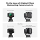 Набор магнитных фильтров K&F Concept для DJI Osmo Pocket 3/4 (ND16, ND64, ND256, CPL) SKU.2150 - изображение 6