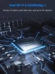Wi-Fi карта 3000 Мбит/с Bluetooth 5.2, чип Intel WiFi 6 AX200, 5G/2.4G PCIe Bluetooth WiFi 6 для ПК Windows 11/10 (64-бит) - изображение 6
