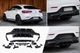 Задний диффузор с насадками Black (Дизайн AMG63) для Mercedes GLC coupe C253 2016-2023 гг - изображение 2