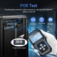 Кабельний тестер Noyafa NF-8209 pro Мережевий тестер кабелю, трасошукач, PoE тестер, вимірювання довжини кабелю (19405) - зображення 11