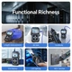 Кабельний тестер Noyafa NF-8209 pro Мережевий тестер кабелю, трасошукач, PoE тестер, вимірювання довжини кабелю (19405) - зображення 12