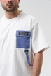 Мужской летний костюм URBAN CARGO SET, футболка и шорты, синий в размере 3XL - изображение 6