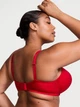 Бюстгальтер Victoria's Secret Lipstick Red Bombshell Add 2 Cups Push Up Shine Strap Bra 32А Червоний (27178877D) - зображення 2