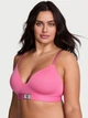 Бюстгальтер Victoria's Secret Shine Patch Lightly Lined Wireless Bra 32А Рожевий (27178872D) - изображение 1
