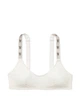 Бюстгальтер Victoria's Secret Coconut White Lace Monogram Shine Strap Bralette S Білий (27178881D) - изображение 3