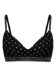 Бюстгальтер Victoria's Secret Lightly Lined Wireless Cotton Bra 34D Чорний (27178875D) - изображение 3