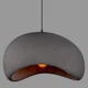 Светильник гипсовый графитовый Wabi-Sabi 60см "Облако" (909-XL3563 (600) BK) - изображение 3