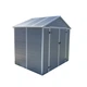 Сарай пластиковый HomeStar 6*8 серый 1705x2295x2300 мм BAU_А0056154 - изображение 2