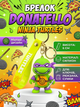 Брелок Черепашки Ніндзя Донателло брелок на рюкзак, ключі Donatello Teenage Mutant Ninja Turtles 6 см - зображення 1