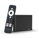 Налаштована Смарт тв приставка - Nexon X11 4/32 GB Realtek RTD1325, AndroidTV 14, 4K 60 FPS, WiFi Smart TV Box з аеро Bluetooth-пультом, мікрофоном і голосовим пошуком | YouTube без реклами | ТВ-канали, Фільми та серіали | Сертифікат YouTV у подарунок - зображення 1