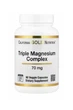 Тройной комплекс магния California Gold Nutrition тройной магний 70 мг калифорния голд три формы магния малат бисглицинат таурат магния смесь магния от судорог в мышцах и ногах витамины для нервной системы и сна магний 90 капсул - изображение 2
