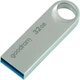USB флеш накопичувач Goodram 32GB UNO3 Steel USB 3.2 (UNO3-0320S0R11) - зображення 1