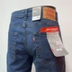 Джинсы Levi's 630 мужские летние прямые стрейч тинт 32 синие - изображение 4