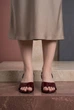 Босоножки женские Where Uwear бордовые лаковые 350959_37 (24 см) - изображение 3