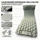 Надувной туристический коврик каремат 40DNylon TPU 190х60х5см надувной матрас для палатки, пляжа, кемпинга и ативного отдыха - изображение 13