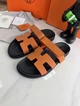 Тапочки Hermes Chypre Sandals Man Orange Black 42 - изображение 1