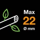 Площинний секатор суцільнометалевий Fiskars Plus P751 (1057172) - зображення 3