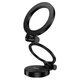 Автотримач для телефона HOCO H98 Rider folding Ring Magnetic Car holder(center console) Black (6942007673037) - изображение 1