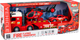 Набір пожежний LEAN Toys Fire Flatbed Transporter 29068 (5905991090601) - зображення 1