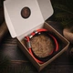 Чоловічий браслет Valknut Red&Black з паракорду з рунами вікінгів та металевою застібкою - зображення 2