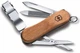 Нож Victorinox NailClip Wood 580 65 мм 6 функций Коричневый (0.6461.63) - изображение 1