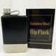 Металева фляга 8 oz із матовим покриттям GJ-8A Black - изображение 1