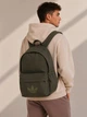 Рюкзак спортивный 21,1 л вмещает формат А4 Adidas Q3 Cl Backpack KQ6387 Зеленый (4069995572905) - изображение 3