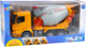 Вантажівка-бетономішалка Lean Toys зі світловими та звуковими ефектами 30800 (5905991097594) - зображення 1