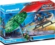 Klocki Playmobil Policyjny śmigłowiec: Ucieczka ze spadochronem 19 elementów 70569 (4008789705693) - obraz 1