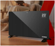 Электрический радиатор 2500 Вт для дома 85x41 см черный Zelva KT3391 - изображение 2