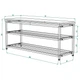 Банкетка обувница для обуви Knap Knap Kert-Light-1100 с мягким сиденьем (1110х360х500) S006112799 - изображение 3