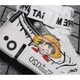 Высокие белые кроссовки MOD-Room с рисунком One Piece – 40 - изображение 5