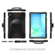 Чехол с ремешком Pirate King Case для Samsung Galaxy Tab S10 FE Plus Black - изображение 5