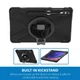 Чехол с ремешком Pirate King Case для Samsung Galaxy Tab S9 Plus / S9 FE Plus Black - изображение 6