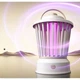 Пастка для комарів та комах акумуляторна M12/Aladdin LED USB з режимом нічника Біла - изображение 1