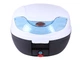 Кофр (багажник) для мотоцикла задний TT AGRO MOTO YM-0815P (V-32L) 43×41×32 белый с черным - изображение 4