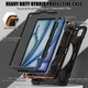 Чехол с ремешком Pirate King Case для Apple iPad Air 13 (2024) / Air 13 (2025) / Air 13 (2026) Black - изображение 6