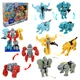 Набір роботи-трансформера ToyCloud 5в1 Дикі тварини 323-25 - изображение 1