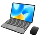 Клавиатура-подставка беспроводная Smart Keyboard + Мышка для Huawei MatePad 11.5 2nd Gen Ukr+Eng Black - изображение 1