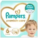Подгузники Pampers PAMPERS Дитячі підгузники Premium Care Giant (13-18 кг) Мега Упаковка (8006530260176) - изображение 1