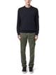 Кофта Stone Island Wool Crew Neck Blue K2S155100071S00C4-V0020 XXL - изображение 2