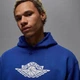 Худи Air Jordan Rare Air Fleece Pullover Hoodie Blue/White IB3003-485 S - изображение 3